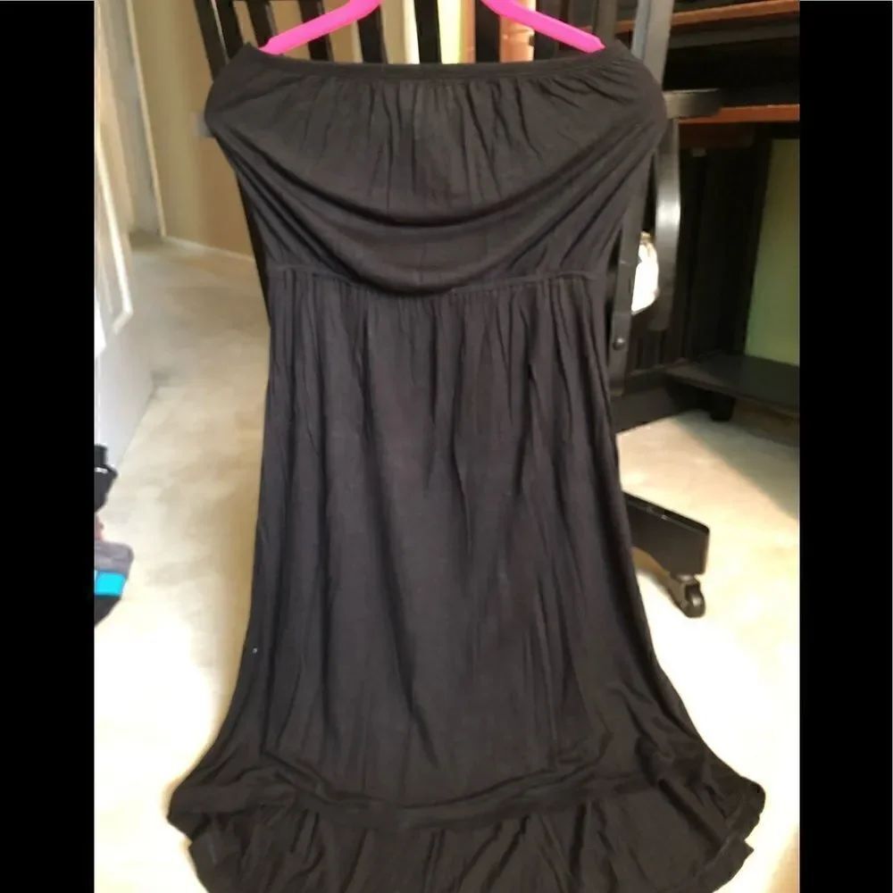 EUC Old Navy Strapless Black Dress Medium